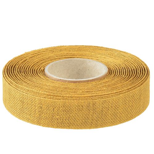 Artikel Dekorband naturgul 25mm 20m