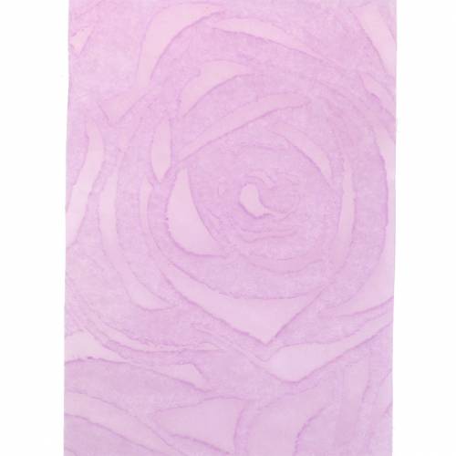 Artikel Deco band rosor bred lila 63mm 20m