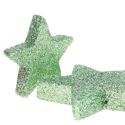 Artikel Hantverksstjärnor mintgrön 4-5cm 40st