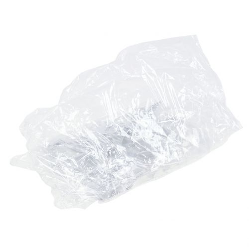 Floristik24 Trädsilver att hänga 15cm 8st