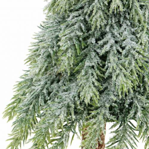 Floristik24 Deco julgran snöade grön, vit 56cm