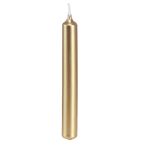 Artikel Trädljus ljus för julgran guld 13x105mm 20 st