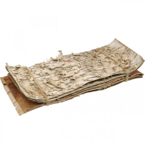 Floristik24 Trädbark dekorativa barklister naturlig björkbark 30×12cm 6 st