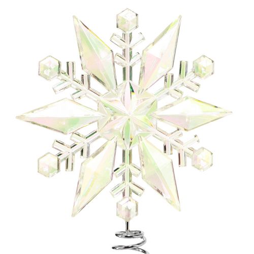Artikel Trädtoppare Jul snöflingor dekoration Ø14,5cm 2st