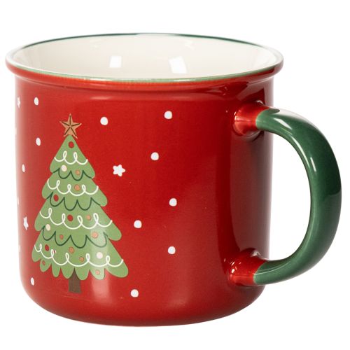 Julmugg med julgransmotiv, 9 cm | Floristik24.se