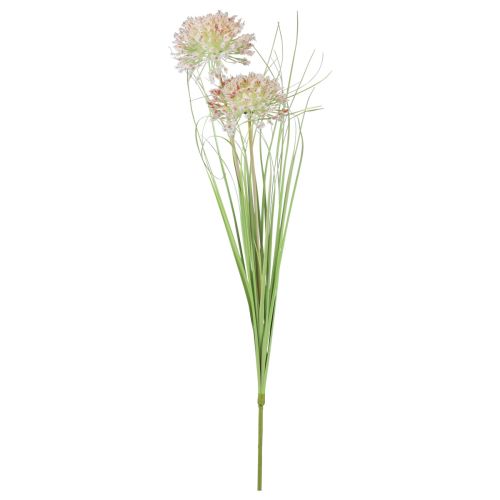 Konstgjord blomboll blomma allium prydnadslök konstgjord röd grön 90cm