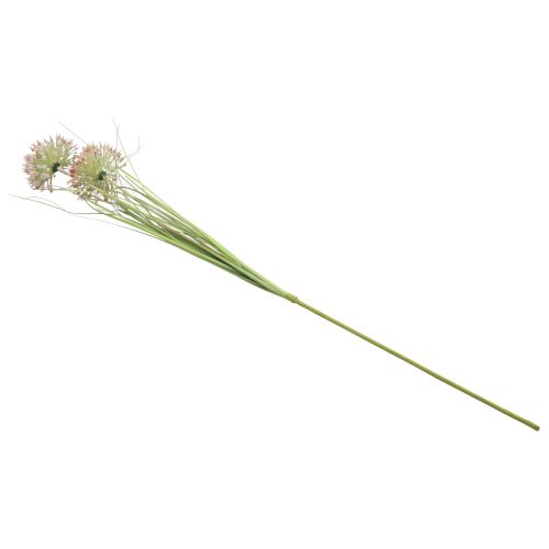 Floristik24 Konstgjord blomboll blomma allium prydnadslök konstgjord röd grön 90cm