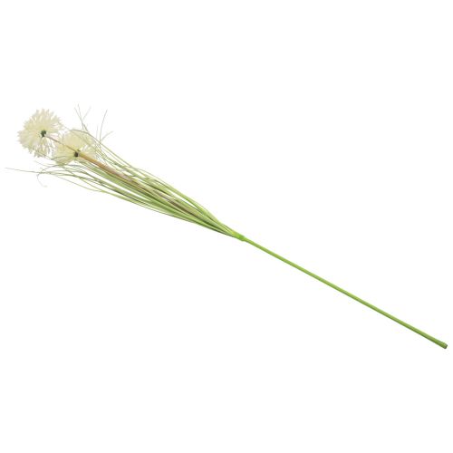 Floristik24 Konstgjorda blommor bollblomma allium prydnadslök konstgjord vit 90cm
