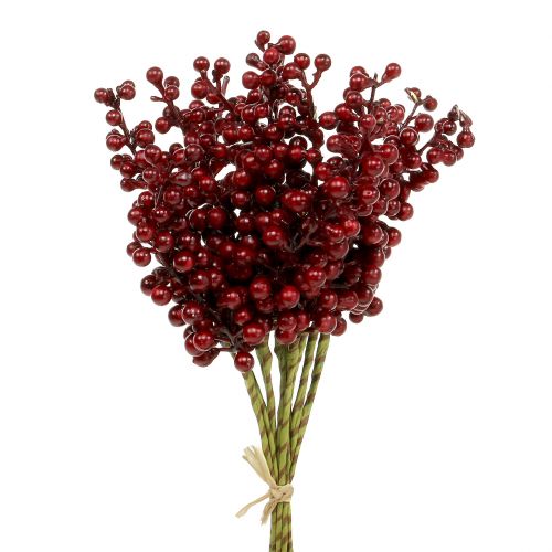 Floristik24 Bärplock röd 23cm 12 st