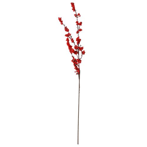 Artikel Bärgren röd dekorativ gren röda bär konstgjorda 115cm