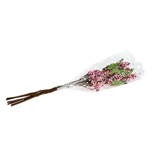 Floristik24 Bärgren konstgjord rosa-lila 64cm 6st