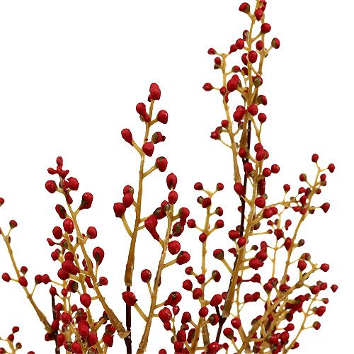 Floristik24 Konstgjord röd bärgren 48cm 1p