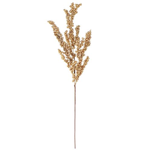 Artikel Bärgren med gyllene bär Julgren 70cm