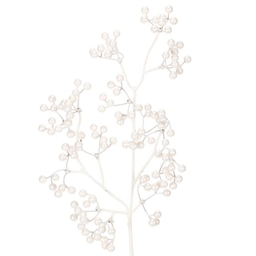 Konstgjord vit bärgren, dekorations-/pysselmaterial, 52 cm köpa | Floristik24.se