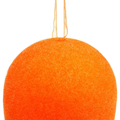 Floristik24 Flockade dekorationsägg 12cm 8 st