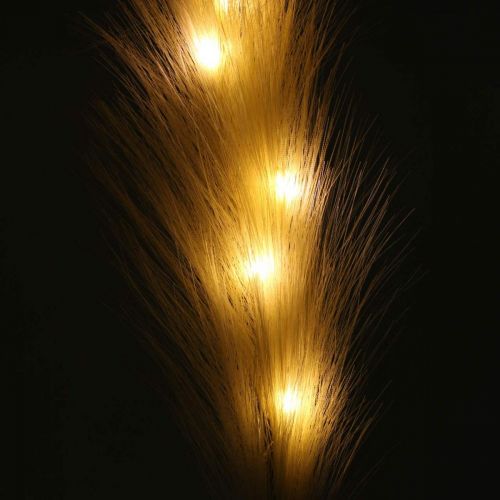 Floristik24 Ljusgren LED deco-gren varmvit för batterilampor H70cm