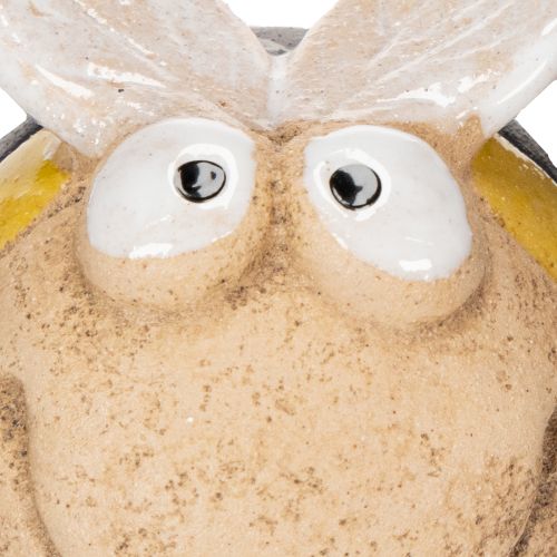 Artikel Keramisk bifigur för detaljerade accenter på fönsterbrädor eller i vardagsrum, 7 cm, 3 stycken