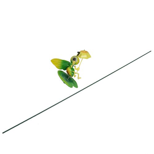 Floristik24 Bi med paraply som trädgårdsplugg 73cm