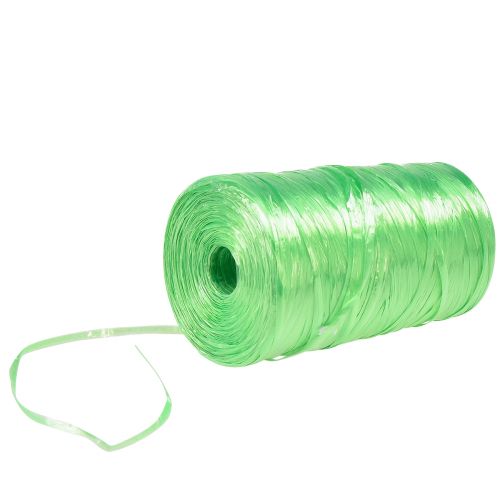 Artikel Bindande raffia grön ljusgrön konstgjord raffia blommig raffia B5mm L800m