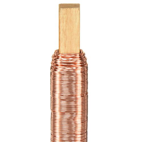 Artikel Bindtråd blomtråd omslagstråd koppar 0,65mm 100g 3 st.