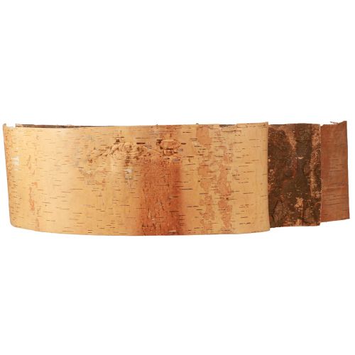 Floristik24 Björkbark dekorativa barklister naturvit 48×15cm 6 st