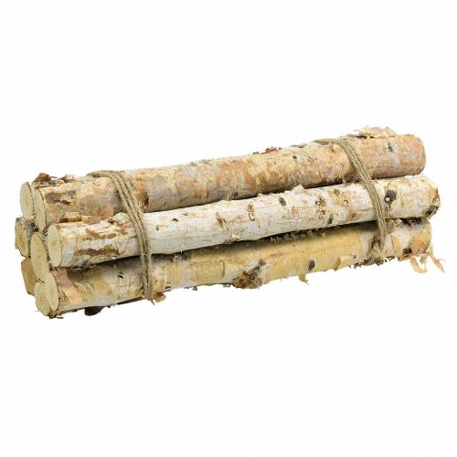 Floristik24 Björkgrenar bundna naturliga 40cm