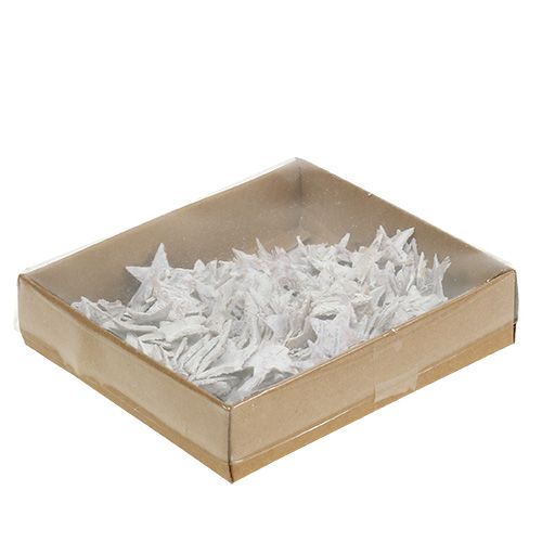 Artikel Björkstjärnor mini 2cm - 2,5cm vittvättad 150 st