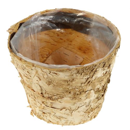 Artikel Kruka rund naturdekoration bark björk kruka Ø12cm H10cm 5st