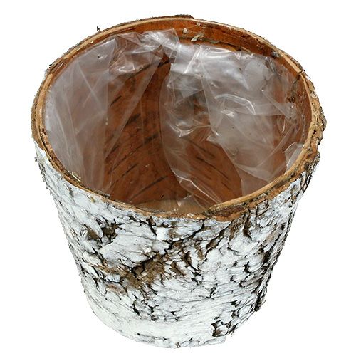 Artikel Björkkruka medium växtkruka björkvit Ø12cm H10,5cm 4 st