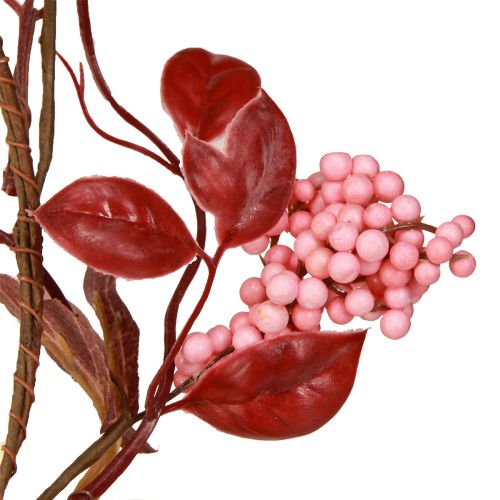 Artikel Bladgirlang höstdekoration dekorativ hängare i rosa 125cm