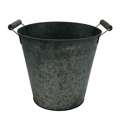 Floristik24 Plåtskopa matt Ø25cm H24cm