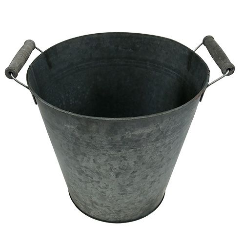 Floristik24 Plåtskopa matt Ø25cm H24cm