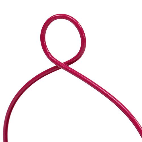 Floristik24 Plåthink rosa Ø9cm H9cm