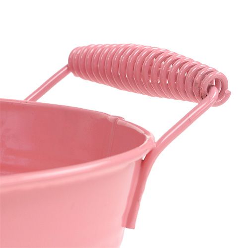 Floristik24 Plåtskål oval lax 20cm x 12cm H9cm