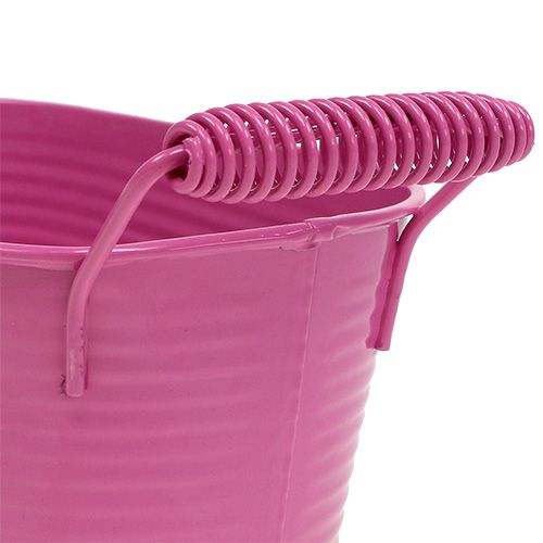 Floristik24 Burkskål oval rosa 19,5 cm x 11 cm x 9 cm