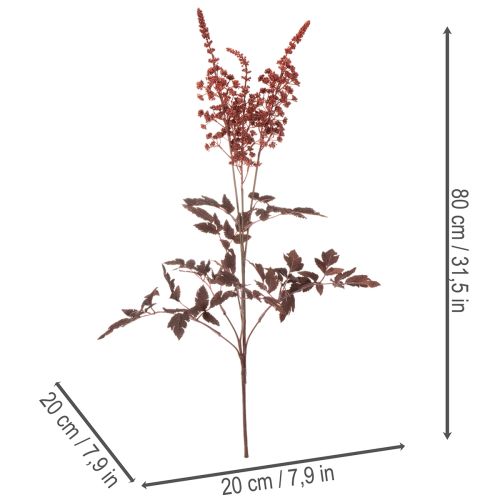 Konstgjord blomma Astilbe långstjälkad prakt 80cm | Floristik24.se