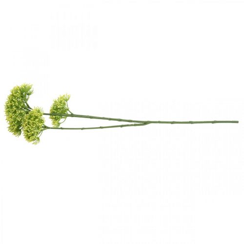 Artikel Konstgjord blomgren Gul fänkål konstgjord gren med 3 blommor 85cm
