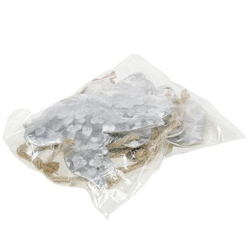 Blomma fågel fjäril metall 5,5 cm - 7,5 cm 15 st | Floristik24.se