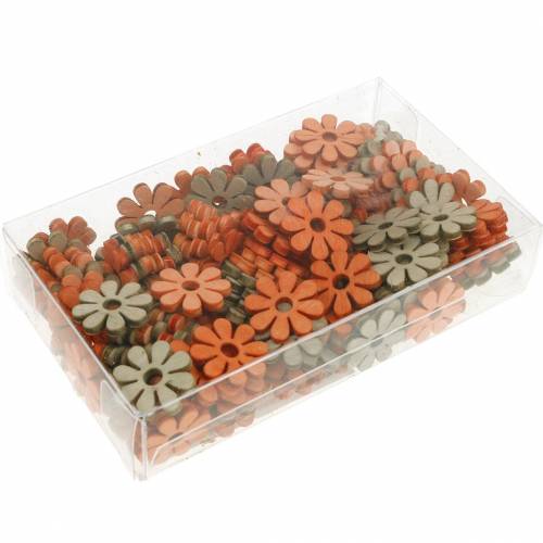 Artikel Blommor för spridning, vårdekoration, träblommor, spridda dekorationsblommor 144 st