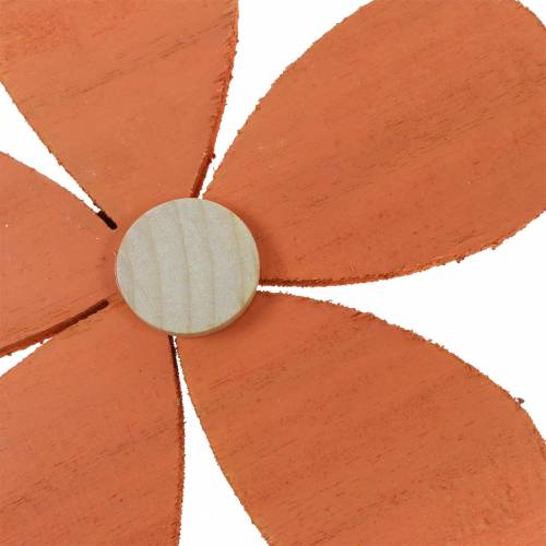 Floristik24 Blomma trä för hängande blandade färger 16cm 4st