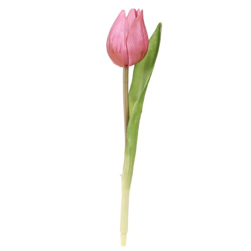 Artikel Blomsterdekoration Tulpaner Konstgjorda Blommor Lila 20cm 6 St