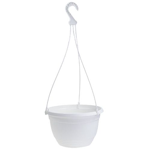 Hängkorg Ø30cm vit
