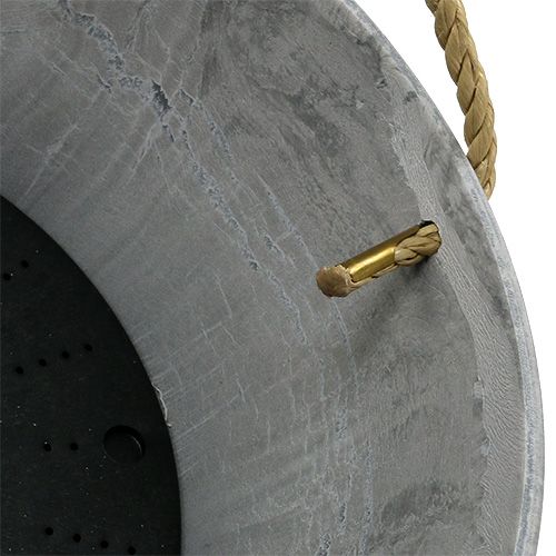 Floristik24 Blommahängande korg "Fiona" Ø25cm H12cm grå