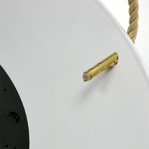 Floristik24 Hängkorg "Fiona" Ø25cm H12cm Vit