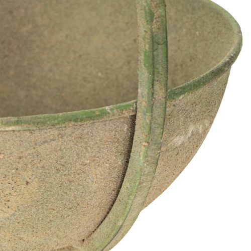 Artikel Blomkorg, hängkorg, metalldekoration trädgård Ø16cm H38cm