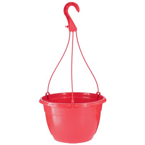 Floristik24 Hängkorg röd blomkruka för upphängning Ø25cm H50cm