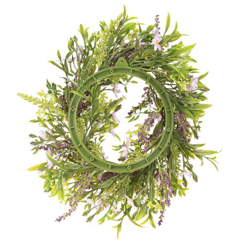 Artikel Konstgjord lavendel Bach Blomsterkrans Lila Ø33cm