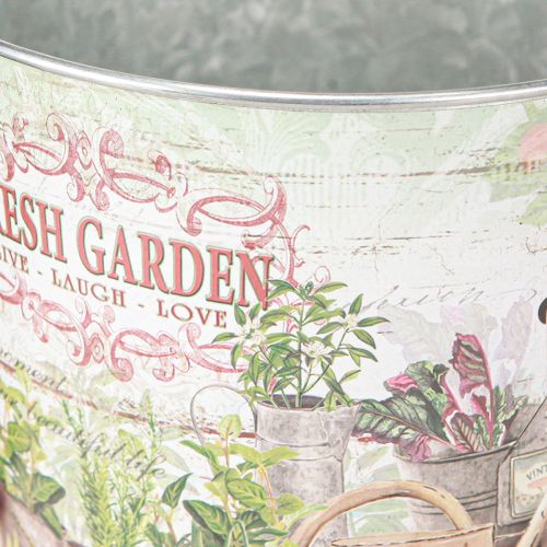 Artikel Blomkruka liten metallfärgad Fresh Garden H16cm 2st