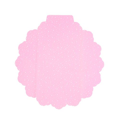 Blomma manschett Ø38cm rosa 50p