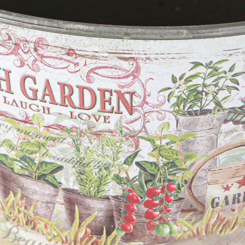 Artikel Blomskål vintage plast Fresh Garden färgglad Ø21cm 2st
